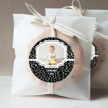 Siyah Desen Temalı Sticker