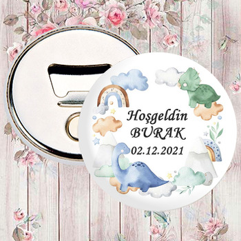 Soft Mavi Dinazorlar Temalı Magnet Açacak