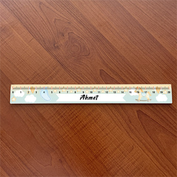 Soft Oyuncak At ve Bebek Ayağı Temalı Hediyelik Cetvel