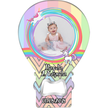 Soft Unicorn Temalı Balon Magnet Açacak