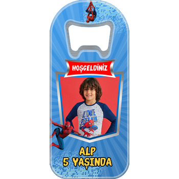 Spiderman Temalı Uzun Magnet Açacak