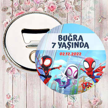 Spidey Örümcek Adam Temalı Magnet Açacak