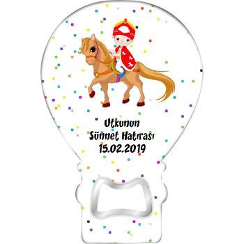 Sünnet Çocuğu ve At Temalı Balon Magnet Açacak