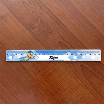 Süper Çocuk Uçuyor Temalı Hediyelik Cetvel