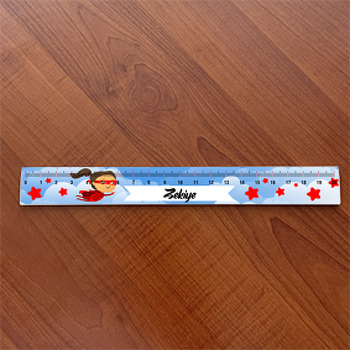 Süper Kız Uçuyor Temalı Hediyelik Cetvel