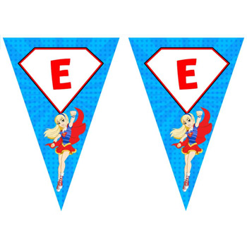 Supergirl Temalı Parti Banner