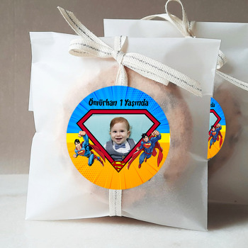 Süperman 2 Temalı Resimli Sticker