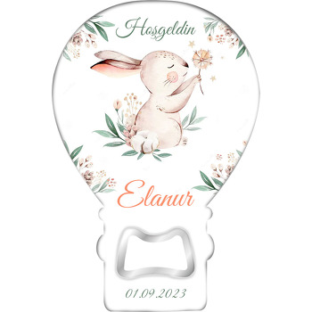 Tavşan ile Karahindiba Temalı Balon Magnet Açacak