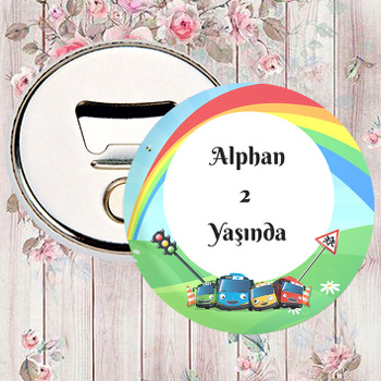 Tayo ile Gökkuşağı Temalı Magnet Açacak