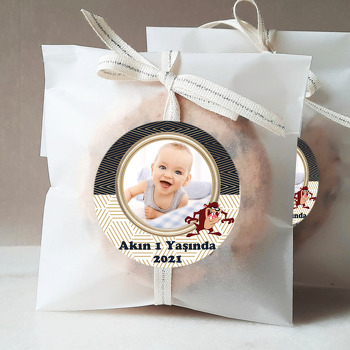 Tazmanya Canavarı Temalı Sticker
