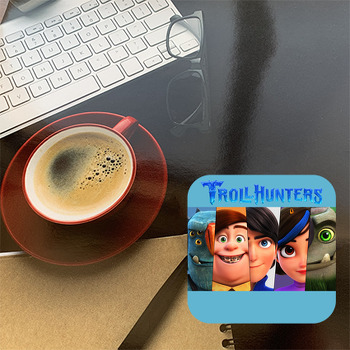 TrolHunters Portreler Temalı Bardak Altlığı