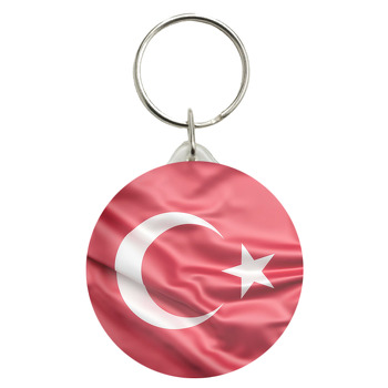 Türk Bayrağı Temalı Anahtarlık