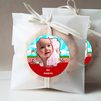 Uçaklar Temalı Resimli Sticker