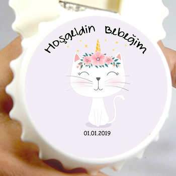 Unicorn Kedicik Temalı Kapak  Açacak