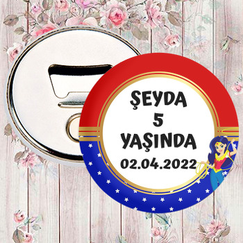Wonder Woman Temalı Magnet Açacak
