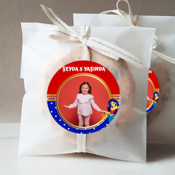Wonder Woman Temalı Sticker