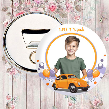 Woswos Temalı Doğum Günü Magnet Açacak