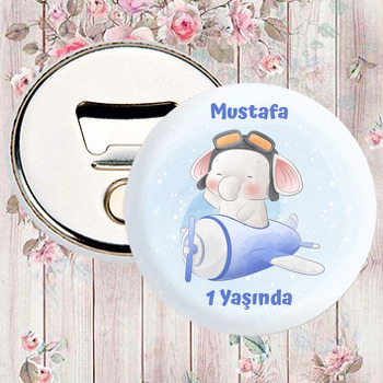 Yavru Pilot Fil Temalı Magnet Açacak
