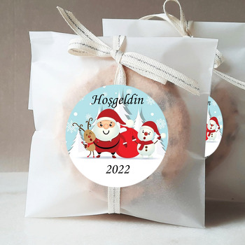 Yeni Yıl Ekip Temalı Sticker