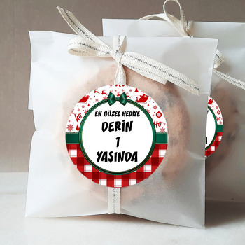 Yeni Yıl Temalı Sticker