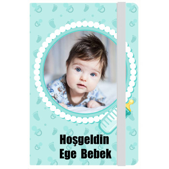 Yeşil Bibebron Temalı Kişiye Anı Özel Defter