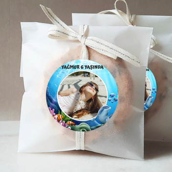 Yunus ile Okyanus Temalı Resimli Sticker