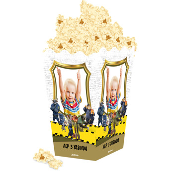 Zootopia Temalı Popcorn Kutusu